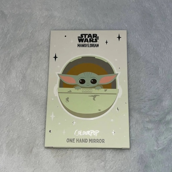 NIB Star Wars Mandalorian The Child Hand Mirror Handheld Grogu Mirror - Picture 2 of 4